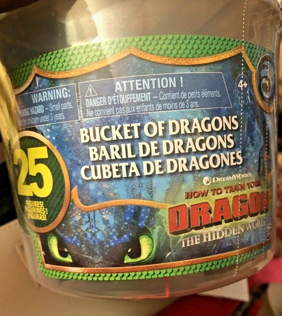 DREAMWORKS HOW TO Train Your Dragon Bucket Of Dragons Ensemble 25