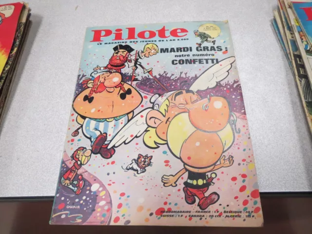 CA891 PILOTE LE JOURNAL D ASTERIX ET D OBELIX N° 280 4 mars 1965 + PILOTORAMA *