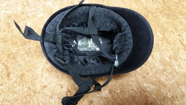 Pfiff Reithelm Gr. 6,5 (Kopfumfang 53 cm) schwarz Samtbezug 2