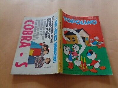 Topolino N° 653 Originale Mondadori Disney Ottimo 1968 Bollini
