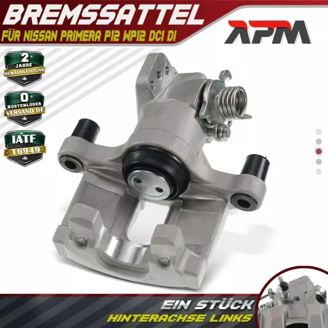 Bremssattel Bremszange Hinten Links für Nissan Primera P12 + Kombi WP12 1.6-2.2L