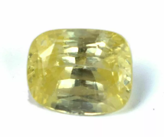 Superbe Saphir jaune clair du Sri-lanka - 11,10 carats avec certificat