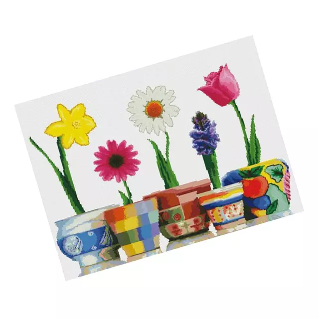 Handgemachte Band-Stickerei-Blumen-Malerei-Installationssatz