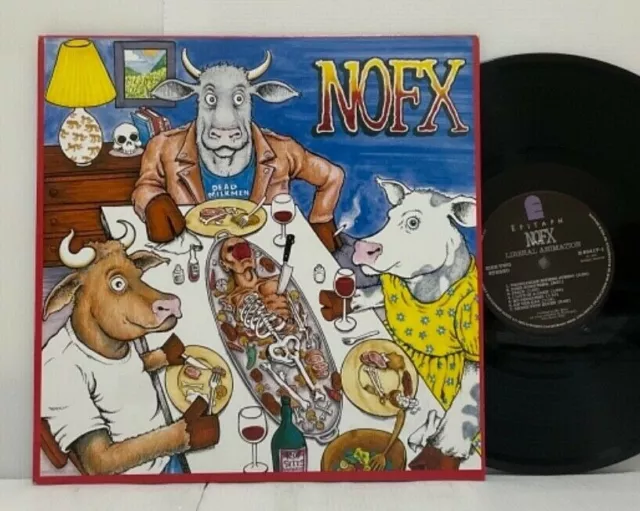 NOFX – Liberal Animation LP 1991 US Epitaph Punk Green Day Rancid Offspring