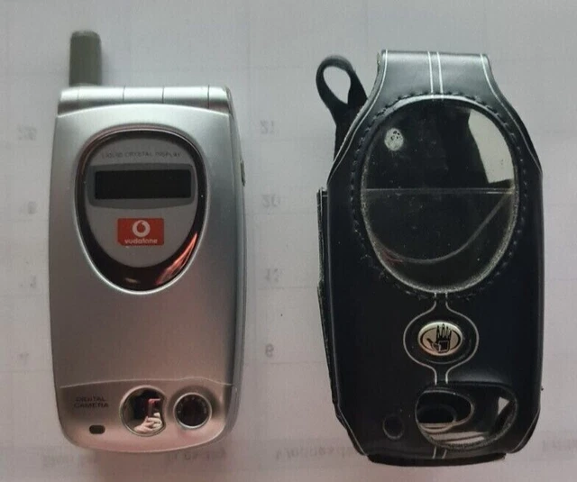 SHARP GX10 MOBILE PHONE VINTAGE VODAFONE and Case