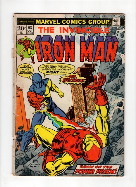 The Invincible Iron Man #63 (1973, Marvel Comics)