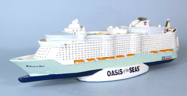 Oasis Of The Seas 12" Resin Cruise Ship Model Royal Caribbean Line Desk Model