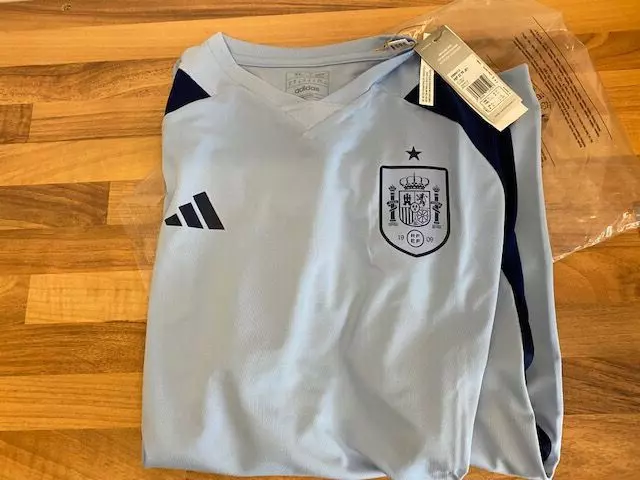 Adidas Spanien Trikot blau XL / Neu