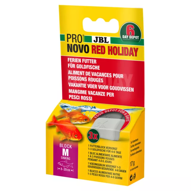 JBL Pronovo Rouge Holiday, Nourriture pour Poisson, Neuf