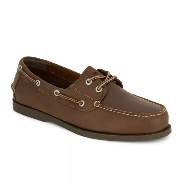 Dockers Mens Vargas Genuine Leather Casual Classic Rubber Sole Boat Shoe