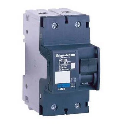 Acti 9 - disjoncteur NG125L - 2P - 32A - Courbe C - Ui 690V CA - Pouvoir de c...