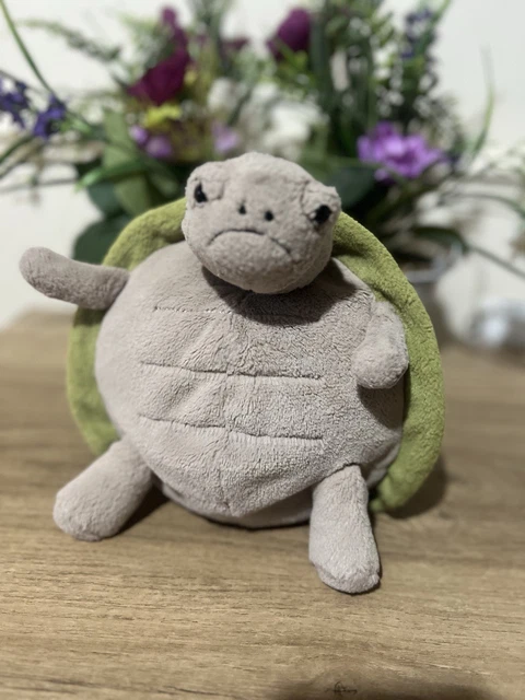 JELLYCAT TIMMY TURTLE Soft Toy - Large Grumpy Turtle Beanie 12 ...