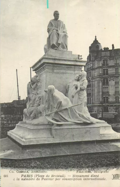 75 Paris Place De Breteuil Monument Pasteur Nd
