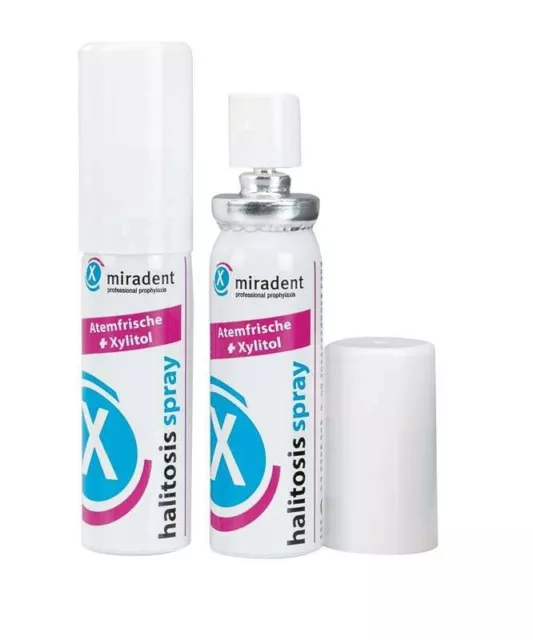 Miradent halitosis Spray 15ml, 2er Pack (2x 15ml)✅