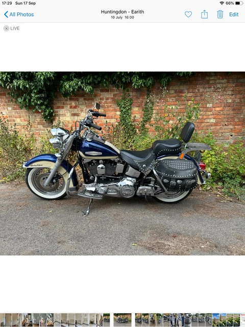 HARLEY DAVIDSON EVO heritage softail 8 500.00 PicClick UK