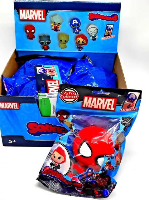 Marvel Squelchums Squeeze Collezionali Tutti Con Rivista