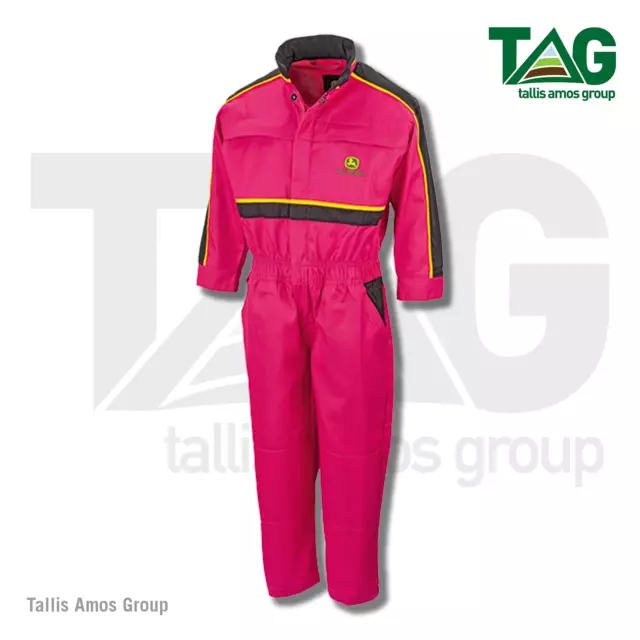 Genuine Childrens Pink John Deere Overalls - MCS1040910