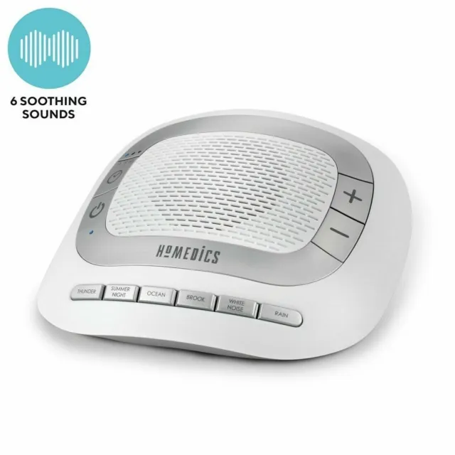 HoMedics MyBaby SoundSpa – 6 Lullabies, Auto-off Timer, Portable