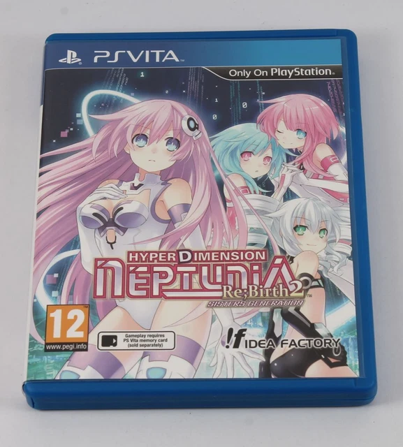 HYPERDIMENSION NEPTUNIA REBIRTH Sisters Generation (PS Vita