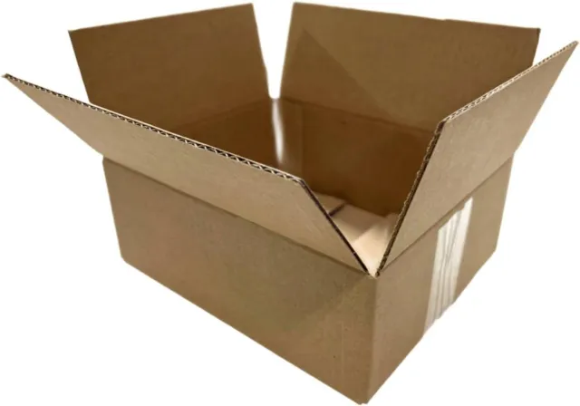 100 8x4x2 Cardboard Paper Boxes Mailing Packing Shipping Box Corrugated Carton