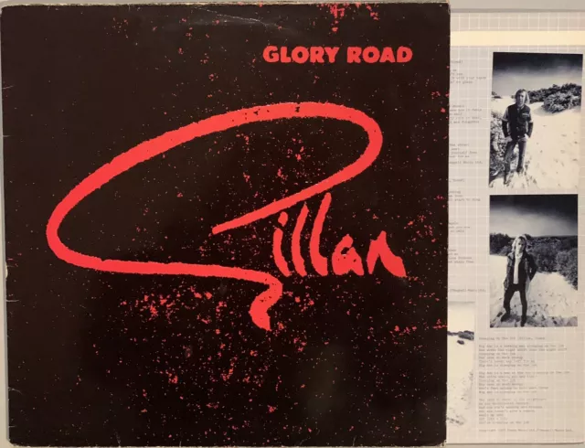 Gillan Glory Road 1980 UK V2171 Record VG+/EX Condition & Inner