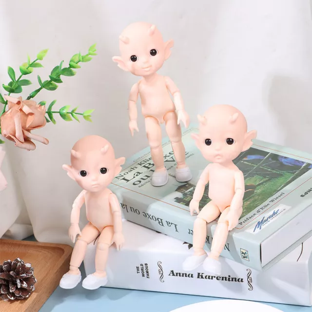 16cm B JD Elves Horned Doll 13 Joints Moving Dolls Baby Doll Diy Zub EL