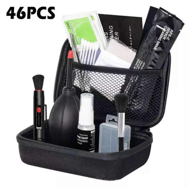 46x Camera Cleaning Kit DSLR Lens Professional For Canon/Nikon/Sony Panasonic