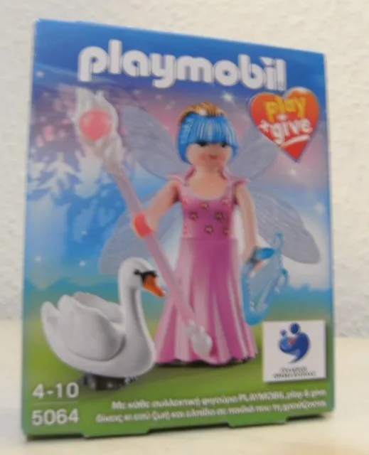 Playmobil play & give Elfe mit Schwan 5064 Neu & OVP Fee Sonderfigur Limitiert