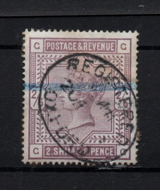GB QV 1883 2S 6D Lilac SG178 (Adherence to Back) Fine UsedWS35783