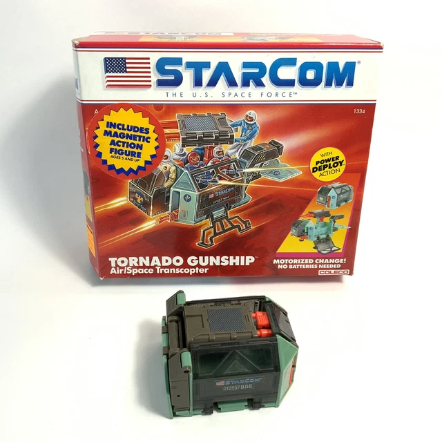 Starcom by Coleco TORNADO GUNSHIP presumed complete comes as shown