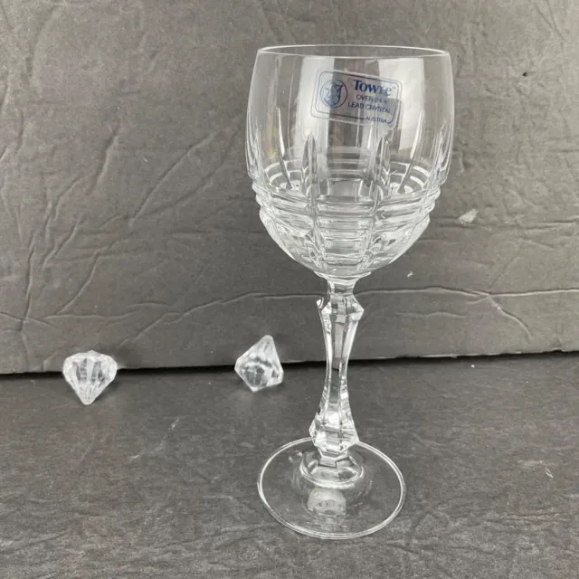 Towle Ovation Cordial & Liqueur Crystal Stemware Austria NWT single replacement