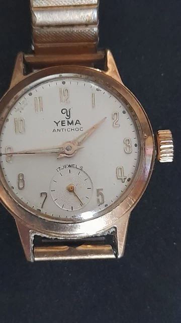 Lot De 5 Montres Femmes Anciennes Vintage, Marques Yema, Testud, Parreni - Occasion