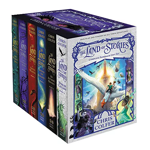 The Land of Stories Complete Gift Box Set 6 Books Collection by Chris Colfer NEW