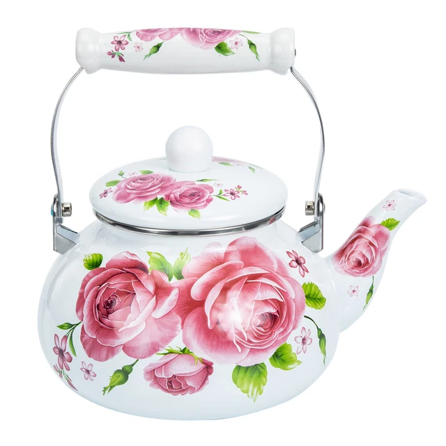 Enamel Whistling Kettle Enamel Kettle Stainless Steel Mugs Stove