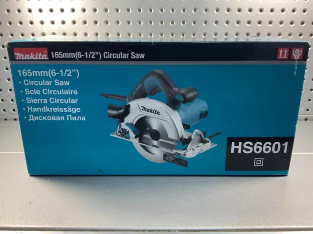 MAKITA HS6601/2 240v Circular Saw 165mm Blade NEW OPEN BOX