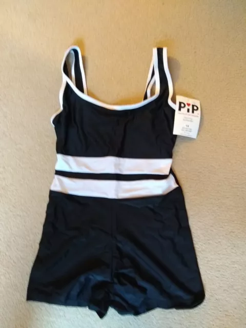 Costume da bagno/costume attivo con gamba da ragazzo taglia 16
