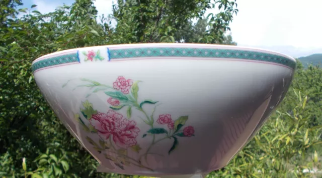 1 saladier Limoges La porcelaine de la Licorne Chine Impériale