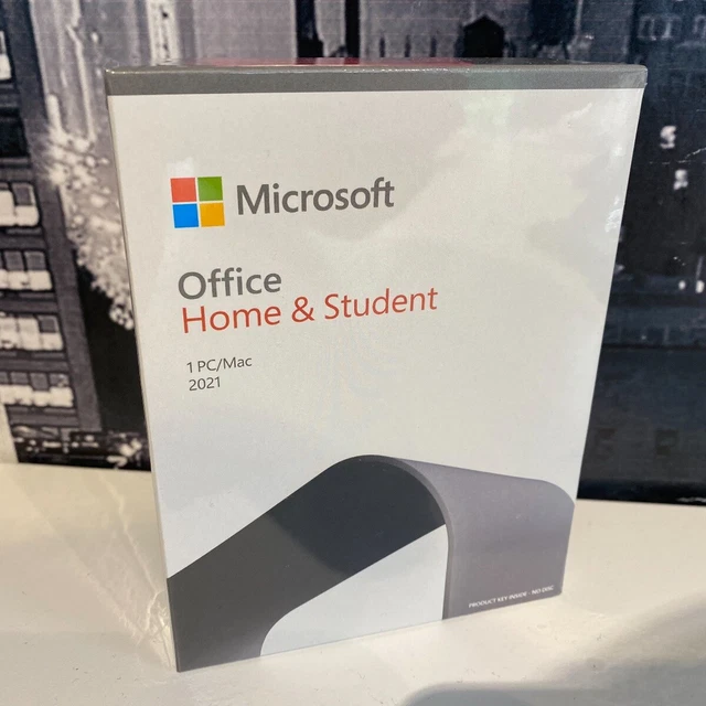 MICROSOFT OFFICE 2021 Home Student PC Windows 10 11 365 Mac Ventura
