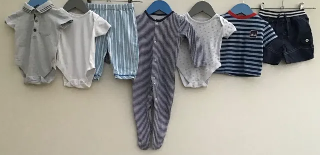 Baby Boys Bundle Of Clothing Age 3-6 Months F&F George TU John Lewis