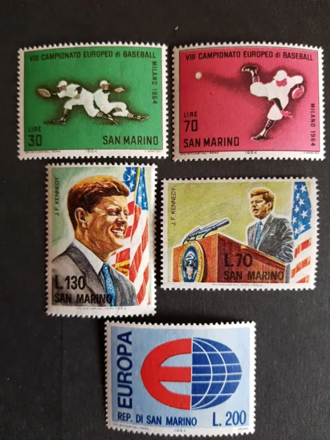 Briefmarken San Marino,1964, postfrisch.