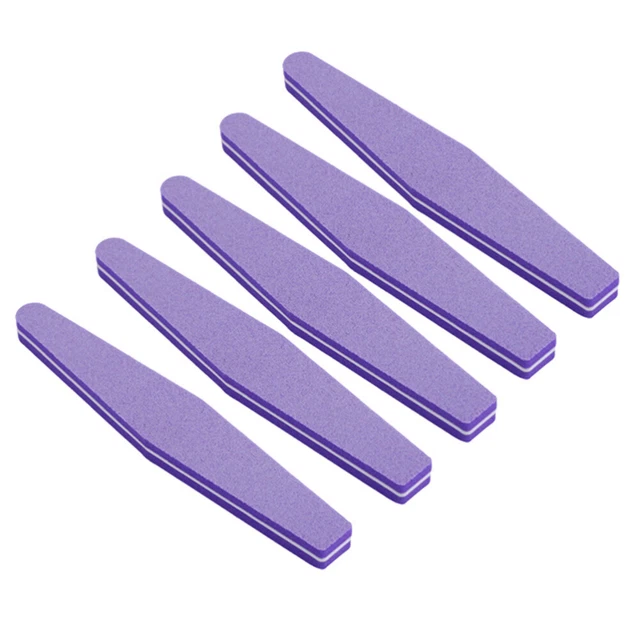 Nagelfeilen-Set 15-teilig – Mit 100/180 Grit Feilen, Pufferblöcken, Für Acryl- Und Naturnägel