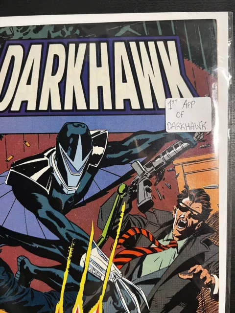Darkhawk #1 First Appearance Vol. 1 Marvel Comic Book March 1991 3