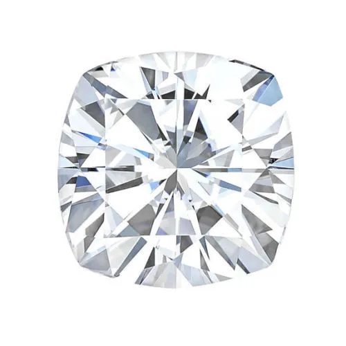 Forever One Cushion 6.5mm 1.3ct (D-E-F) Authentic Charles and Colvard
