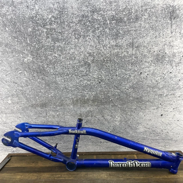 HARO NYQUIST BACKTRAIL X3 BMX Bike Frame 20 14 mm 130 CRMO Blue