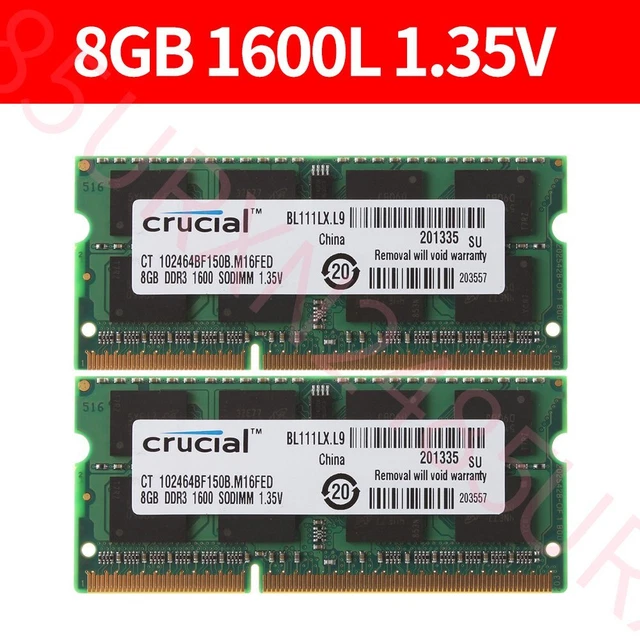 Crucial on sale 16gb ddr3l