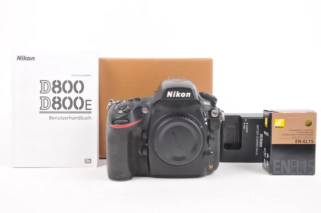 Nikon D800 (nur Gehäuse) 35480 Auslösungen FOTO JESCHNER An & Verkauf