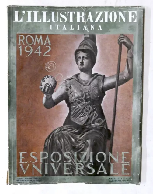 L'illustrazione Italiana N. 51 Dicembre 1938 - Esposizione Universale Roma 1942