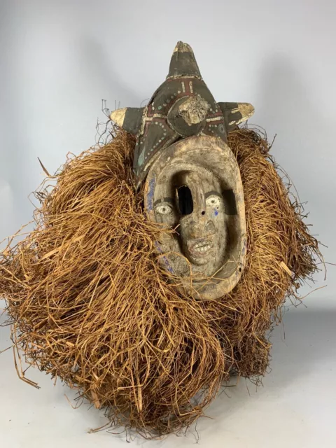 210133 - Old & Rare African mukhanda Yaka mask - Congo.
