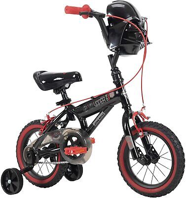 Huffy Star Wars 12" Darth Vader Kid's Bike with Training Wheels, Quick Assembly