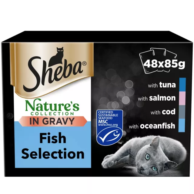 Sheba fine deals flakes 48